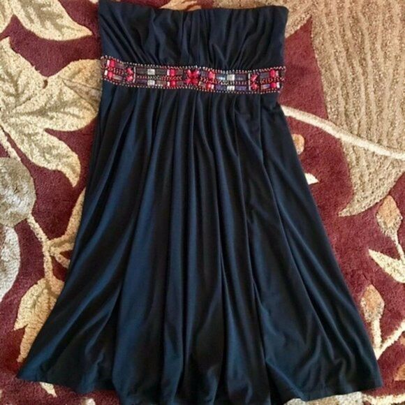 White House|Black Market strapless dress. Size 6. - Picture 5 of 8